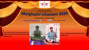 Margazhi Utsavam 2020 – 26th December, 2020